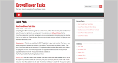 Desktop Screenshot of crowdflowertasks.net